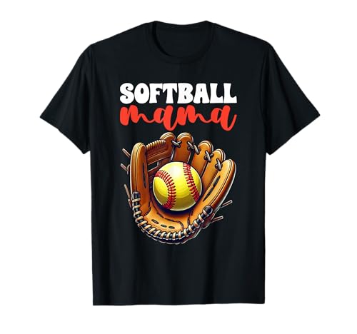 Softball Mama Muttertag Frauen Softball Ball Pitcher T-Shirt Softball Mama Muttertag Frauen Softball Ball Pitcher T-Shirt von Softball Mom Mother's Day Game Day Mommy Gifts