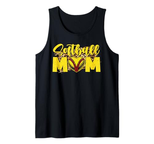 Softball Mama Muttertag Softball Ball Frauen Softball Stuff Tank Top Softball Mama Muttertag Softball Ball Frauen Softball Stuff Tank Top von Softball Mom Mother's Day Game Day Mommy Gifts