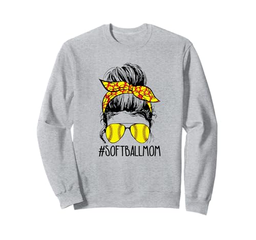 Softball Mama - #softballmom Sweatshirt von Softball Mom - #softballmom