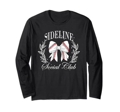 Sideline Social Club Baseball Mama Langarmshirt Sideline Social Club Baseball Mama Langarmshirt von Softball Moms