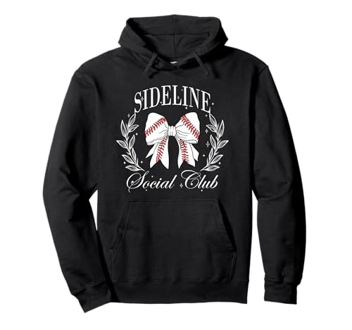 Sideline Social Club Baseball Mama Pullover Hoodie Sideline Social Club Baseball Mama Pullover Hoodie von Softball Moms