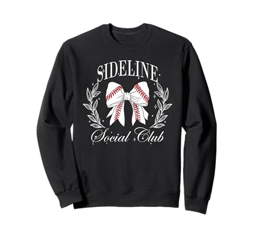 Sideline Social Club Baseball Mama Sweatshirt Sideline Social Club Baseball Mama Sweatshirt von Softball Moms