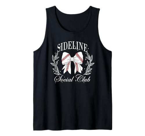 Sideline Social Club Baseball Mama Tank Top von Softball Moms