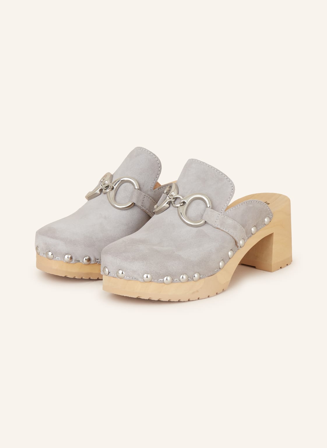 Softclox Clogs Hira grau von Softclox