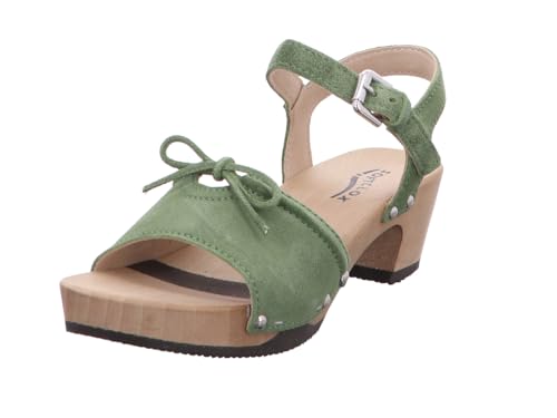 Softclox Kalinda Velourleder Taupe beige Gr. 41 von Softclox