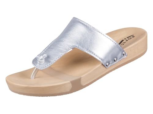 Softclox Lola S3296-41 Shiny Softnappa Grau (Silber), 41 von Softclox