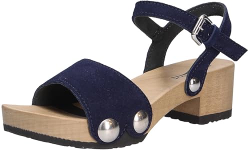 Softclox Riemchensandalen für Damen, blau Gr.36 von Softclox