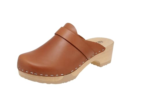 Softclox S3345 Tamina Softnappa - Damen Schuhe offene Schuhe - 48-Cognac, Größe:37 EU von Softclox