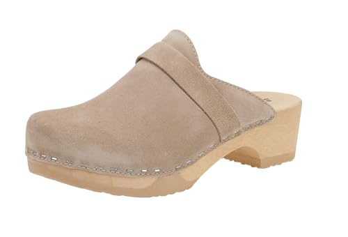 Softclox S3345 Tamina Kaschmir - Damen Schuhe offene Schuhe - 51-Taupe, Größe:39 EU von Softclox