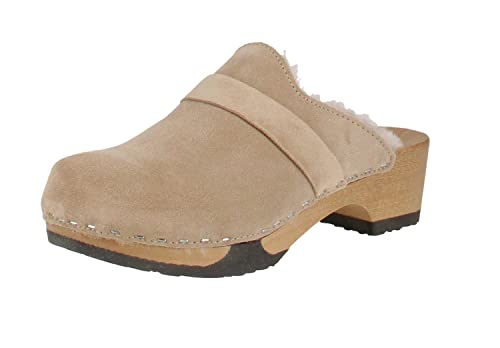 Softclox S3525 Taira Kaschmir - Damen Schuhe offene Schuhe - 12-Taupe, Größe:38 EU von Softclox