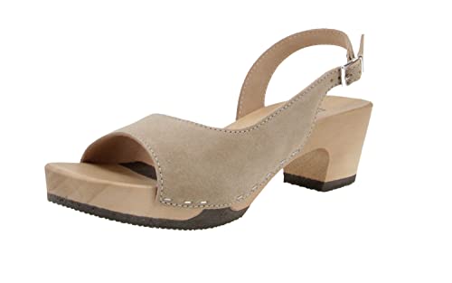 Softclox S3575 Konny Kaschmir - Damen Schuhe Sandaletten - 04-Taupe, Größe:37 EU von Softclox