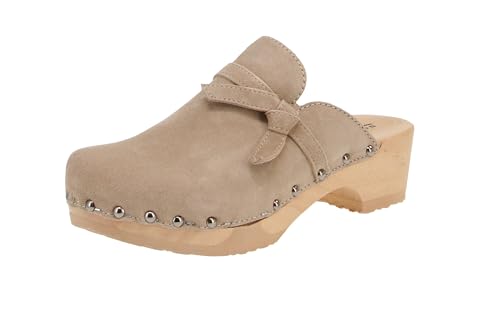 Softclox S3592 Torina Kaschmir - Damen Schuhe offene Schuhe - 06-Taupe, Größe:39 EU von Softclox