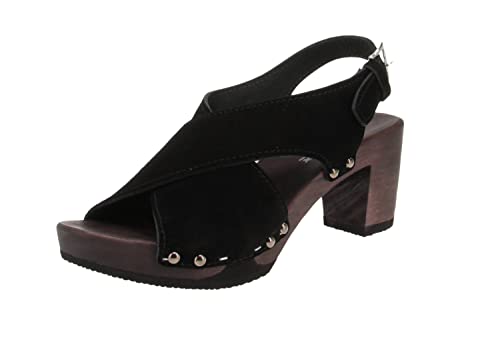 Softclox S3603 Riana Kaschmir - Damen Schuhe Sandaletten - 06-Schwarz, Größe:37 EU von Softclox