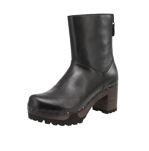 Softclox S3613 Olympia Nappa - Damen Schuhe Stiefel - 04-Schwarz, Größe:40 EU von Softclox