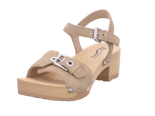 Softclox S3639 Pepita Kaschmir - Damen Sandale - 09-Taupe, Größe:38 EU von Softclox