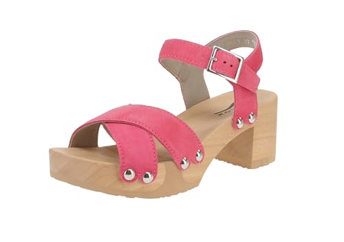 Softclox S3641 Hanka Kaschmir - Damen Schuhe Sandaletten - 04-Pure-Pink, Größe:40 EU von Softclox