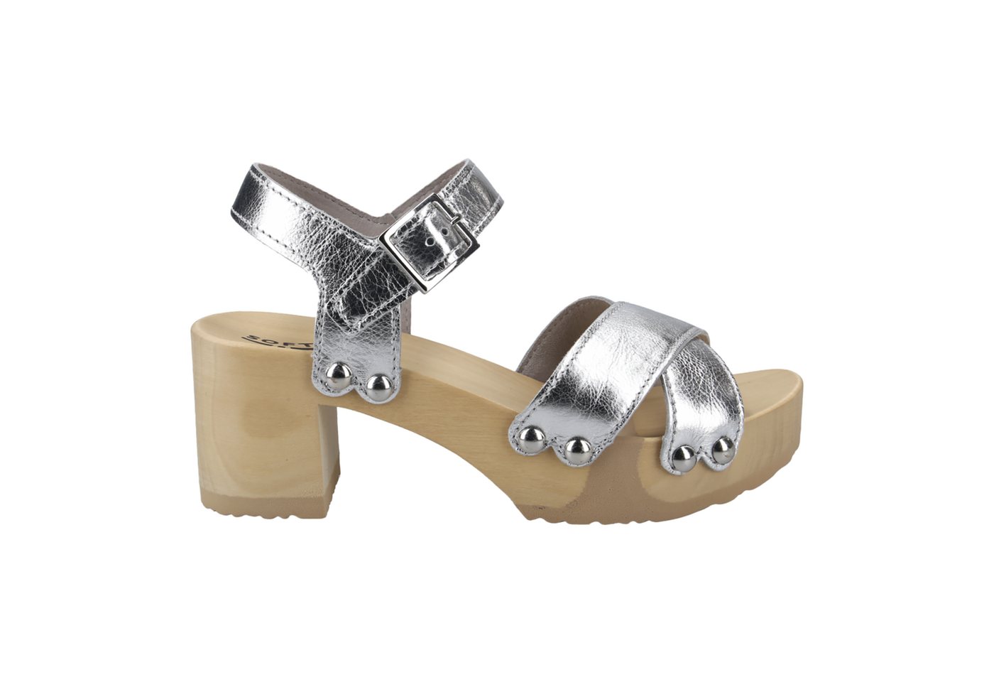 Softclox Softclox S3641 03 HANKA, Sandaletten, Silber, Damen Sandalette von Softclox