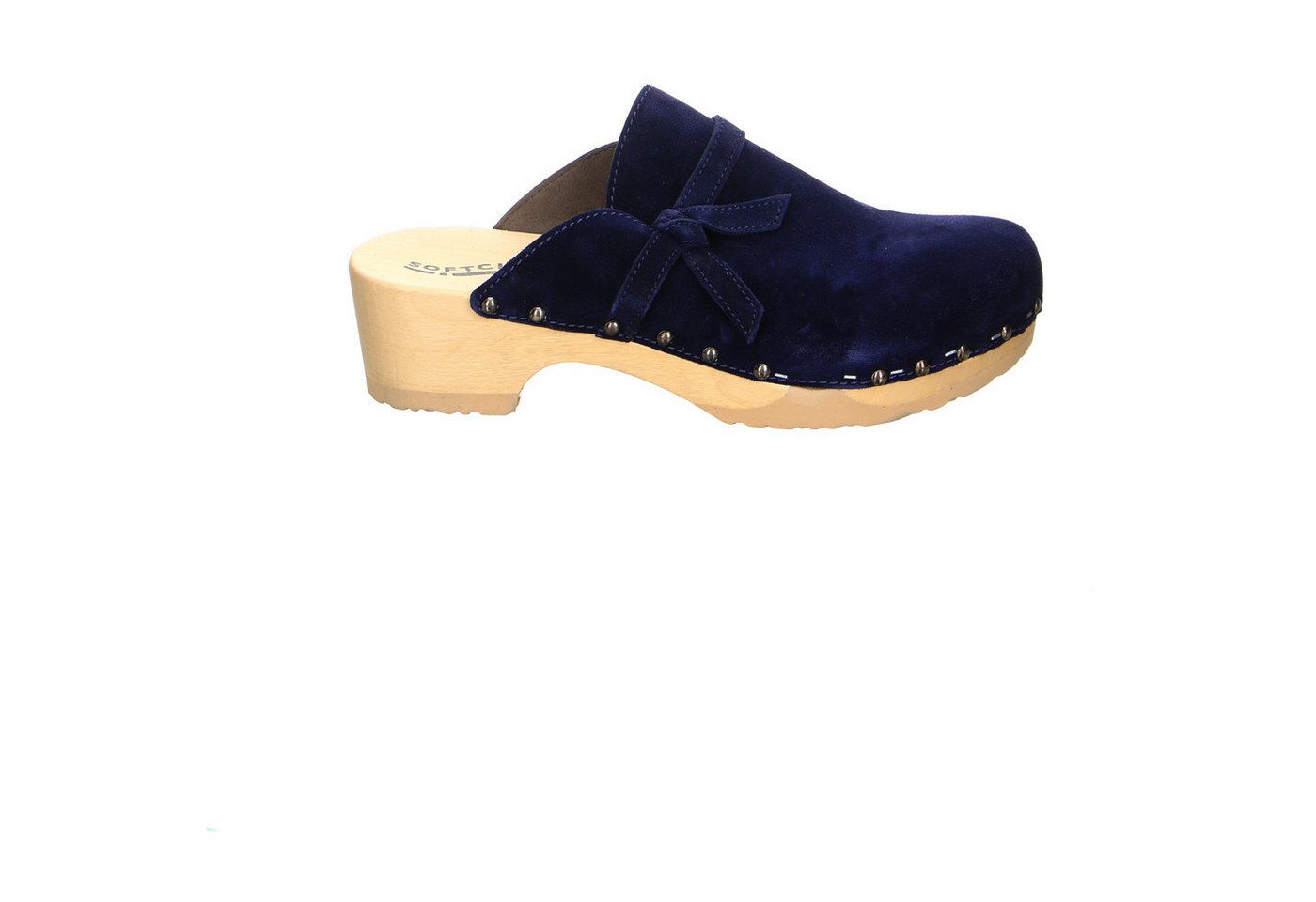 Softclox Softclox Torina Kaschmir Midnight (natu Velour Clog - Sabot blau Sabot von Softclox
