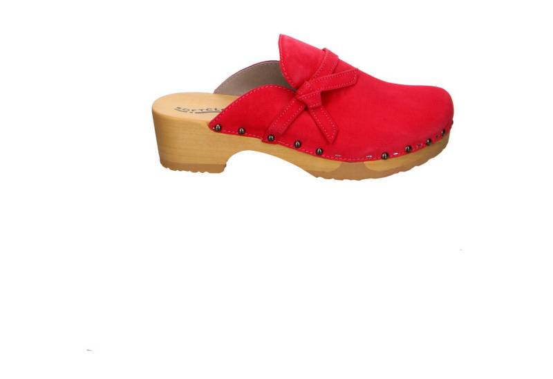 Softclox Softclox Velour Clog - Sabot rot Sabot von Softclox