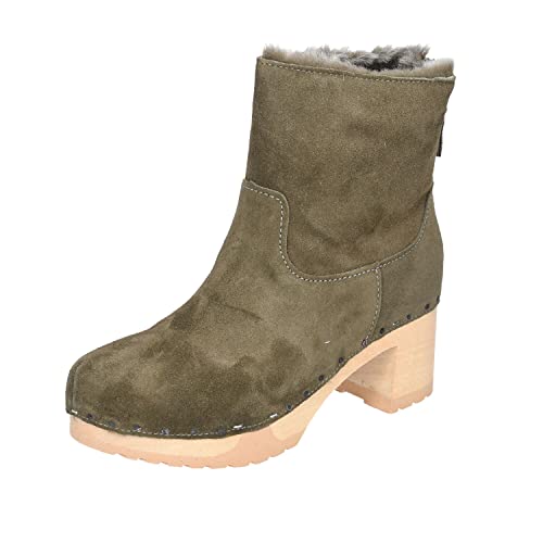 Softclox warmgefütterte Stiefelette Plateau Stiefeletten für Damen von Softclox