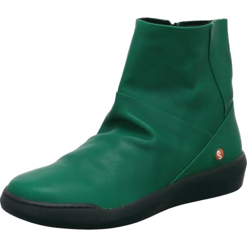Softinos Bler Damen Stiefelette aus griffigem Echtleder in Grün mit Reißverschluss. grün Gr. 40 Softinos Bler Damen Stiefelette aus griffigem Echtleder in Grün mit Reißverschluss. grün Gr. 40 von Softinos