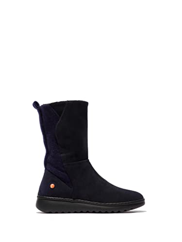 Softinos Damen Ezra Mid Calf Boot, Navy, 38 EU Softinos Damen Ezra Mid Calf Boot, Navy, 38 EU von Softinos