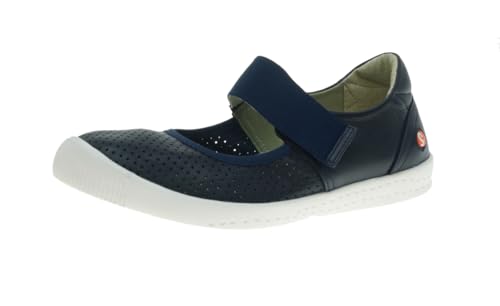 Softinos Damen IGLU720SOF Flat Sandal, Navy, 39 EU von Softinos