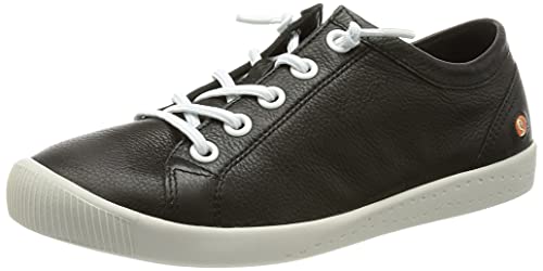 Softinos Damen ISLAII557SOF Sneaker, Black, 38 EU von Softinos