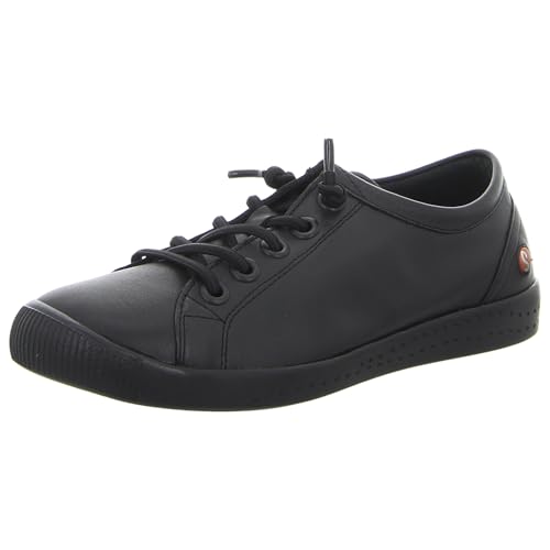 Softinos Damen Schnürschuhe ISLAII557SOF Black Gr. 39 von Softinos