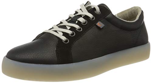 Softinos Herren REED595SOF Sneaker, Schwarz (Black/Black 000) von Softinos