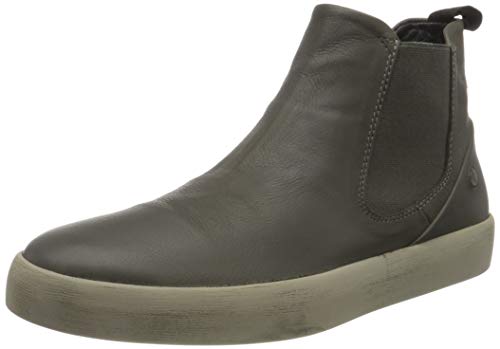 Softinos Herren RYKE611SOF Chelsea Boot, Militar, 43 EU von Softinos