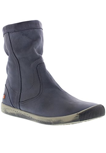 Softinos Stiefelette IGGY269SOF Washed Leather HW17, Größe:36, Farbe:Dunkelblau von Softinos