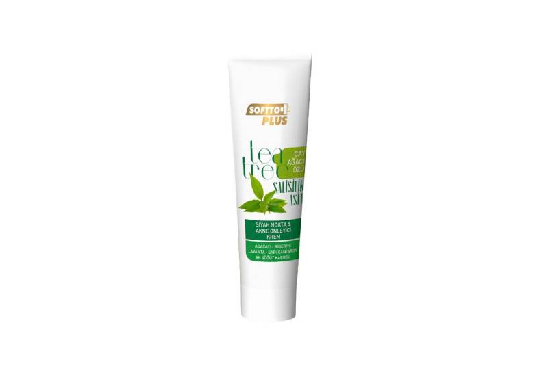 Softto Plus Gesichtsmaske Tea Tree Anti Blackhead&Acne Cream - Effektive Pflege für glatte Haut von Softto Plus