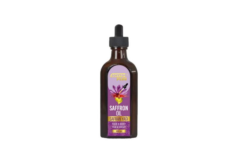 Softto Plus Gesichtsöl Softto+Plus Safranöl - 100ml für Gesicht & Körper von Softto Plus