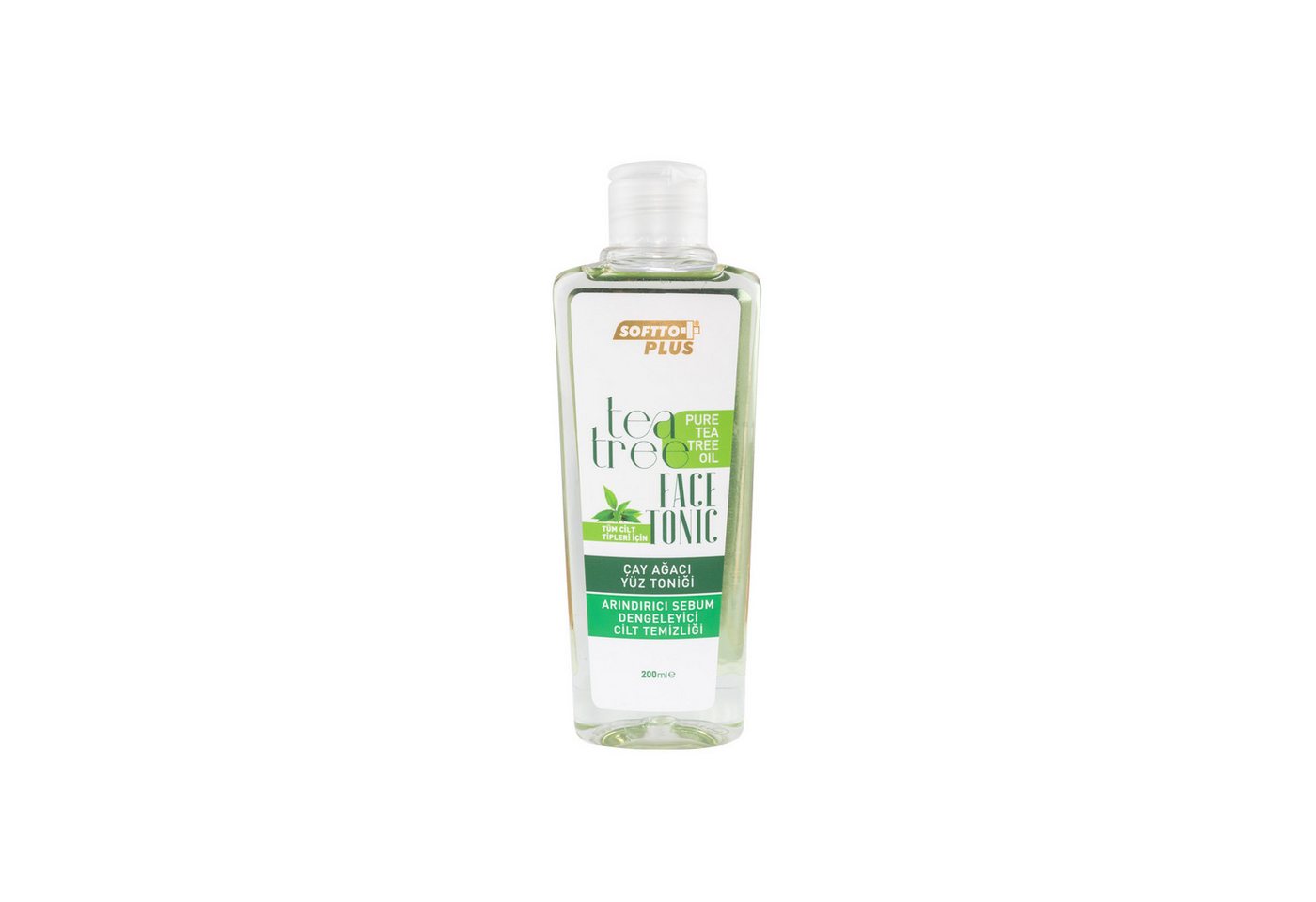 Softto Plus Gesichtswasser SOFTTO+PLUS Teebaumöl Gesichtswasser Tonic - 200 ml von Softto Plus