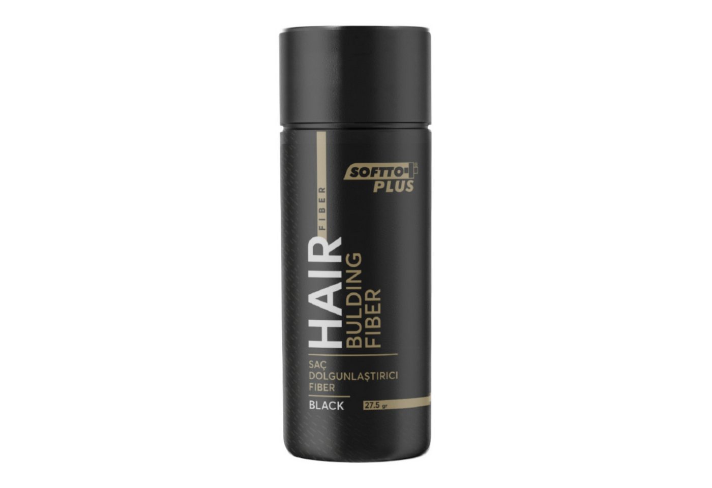 Softto Plus Haarpuder Softto+Plus Haarpuder - 27,5g für dichter wirkende Haare schwarz von Softto Plus