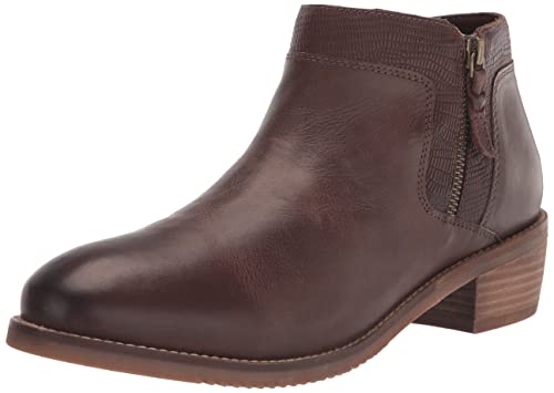 SoftWalk Damen Ankle Boots and Booties Ballerinas, Chestnut Lizard, 42 EU Schmal von Softwalk