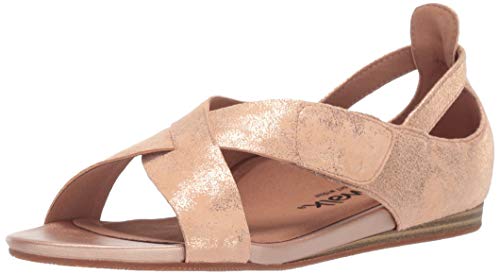 SoftWalk Damen Camilla Sandale, Roségold, 41 EU Weit von Softwalk