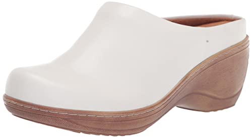 SoftWalk Damen Clogs, Weiss/opulenter Garten, 39.5 EU Weit von Softwalk
