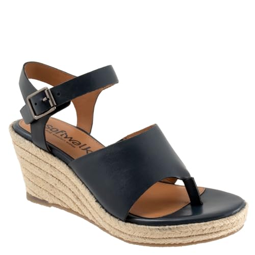 SoftWalk Damen Hilo Sandale, Marineblau, 41.5 EU von Softwalk