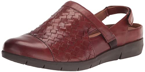 SoftWalk Damen Salina Woven Ii Holzschuh, Rost, 44 EU X-Weit von Softwalk