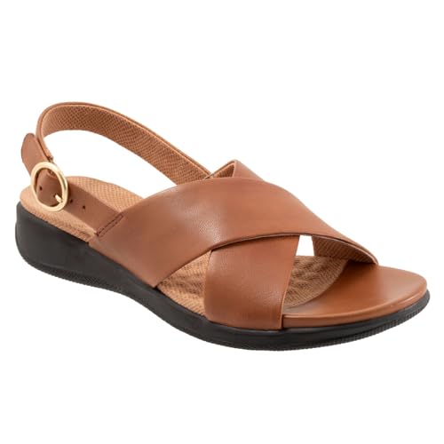 SoftWalk Damen Tillman Sling Ballerinas, Gepäck, 39 EU X-Weit SoftWalk Damen Tillman Sling Ballerinas, Gepäck, 39 EU X-Weit von Softwalk