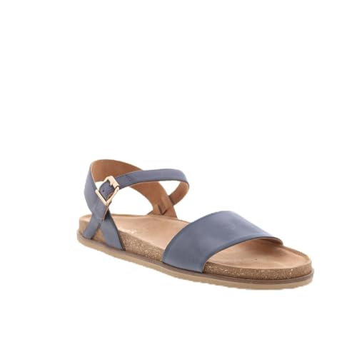 SoftWalk Damen Upland Flat Sandal, Marineblau, 42 EU Weit SoftWalk Damen Upland Flat Sandal, Marineblau, 42 EU Weit von Softwalk