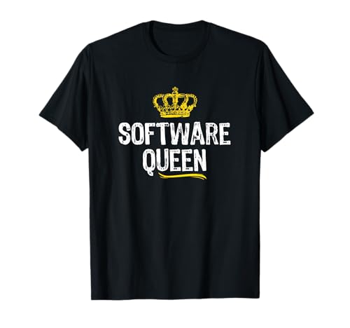 Software Queen Women Girls Engineer Developer Funny Gift T-Shirt Software Queen Women Girls Engineer Developer Funny Gift T-Shirt von Software Queen Gift