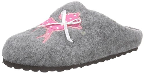 softwaves Mädchen 542 126 Pantoffeln, Grau (Grey 208), 30 von Softwaves