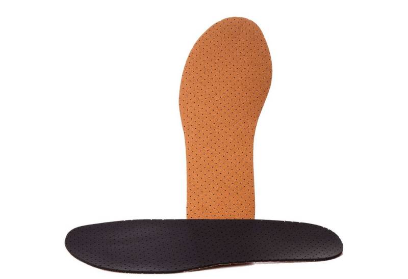 Sohlen24 Aktivsohlen Leder Aktivkohle Schuheinlagen 9 (Packung, 1 Paar), Universalgröße von Sohlen24
