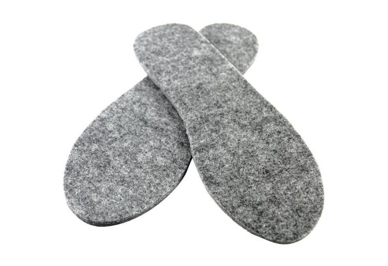 Sohlen24 Filzsohlen Filz Schuheinlagen Einlegesohlen Alutherm Thermo (Packung, 1 Paar), Universalgröße von Sohlen24