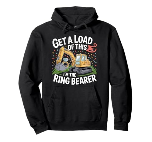 Get A Load Of This I'm The Ring Bearer Cute Son Boy ------ Pullover Hoodie von Sohn Boy Hochzeitsaufgaben