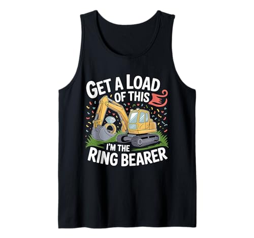 Get A Load Of This I'm The Ring Bearer Cute Son Boy ------ Tank Top von Sohn Boy Hochzeitsaufgaben