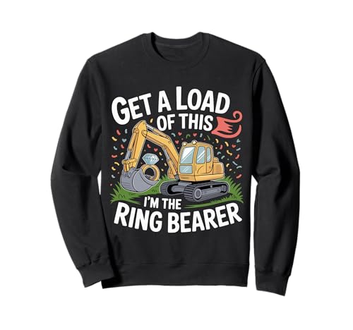 Get A Load of This I'm The Ring Bearer Cute Son Boy - Sweatshirt Get A Load of This I'm The Ring Bearer Cute Son Boy - Sweatshirt von Sohn Boy Hochzeitsaufgaben